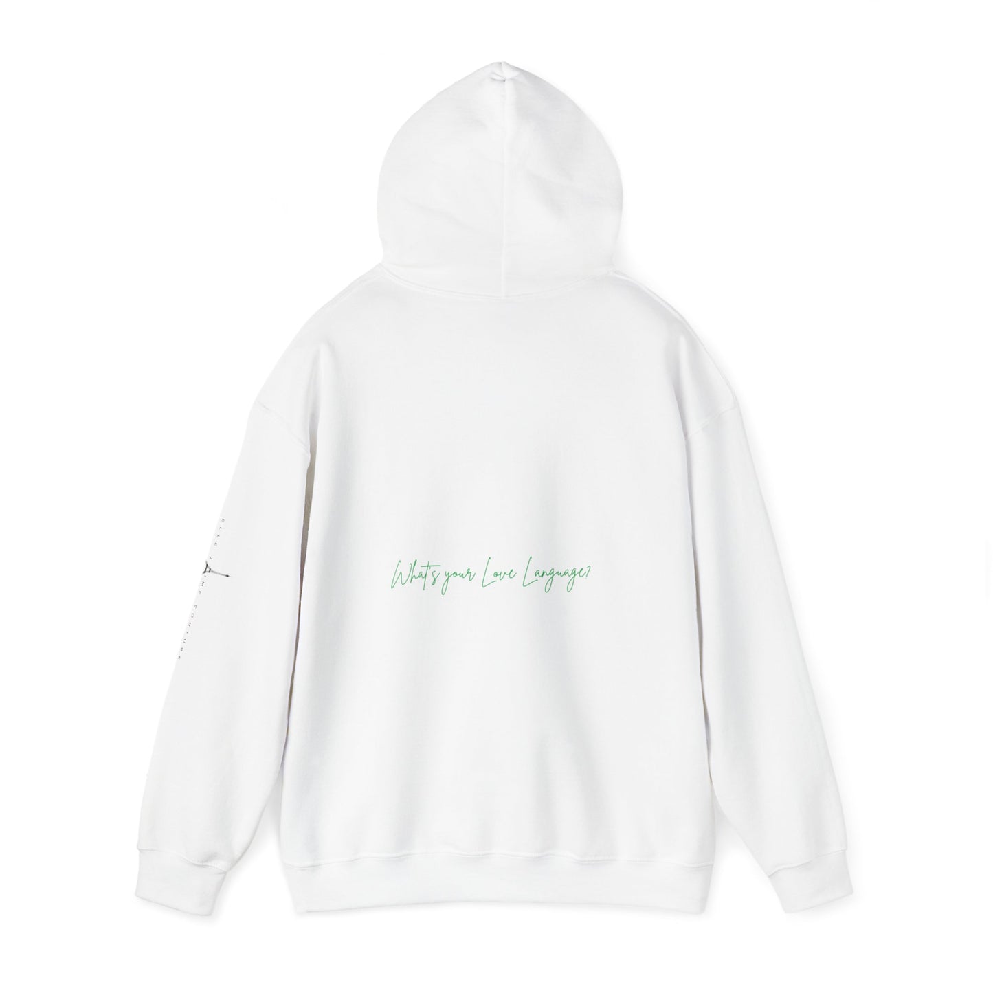 Designer Love Language Hoodie - Unisex