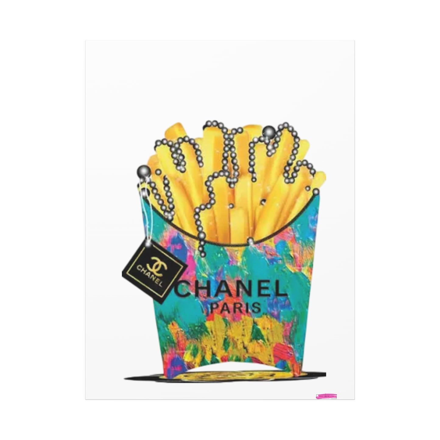 Frites & Flair: Chanel Chic Canvas