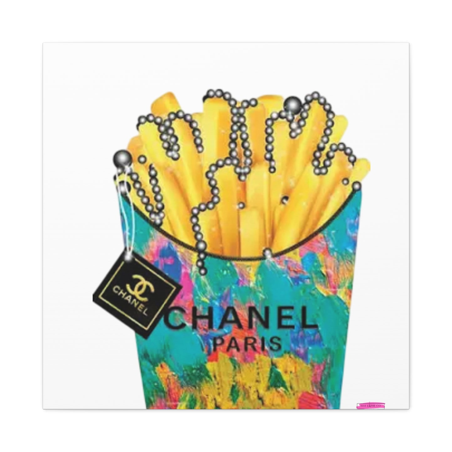 Frites & Flair: Chanel Chic Canvas