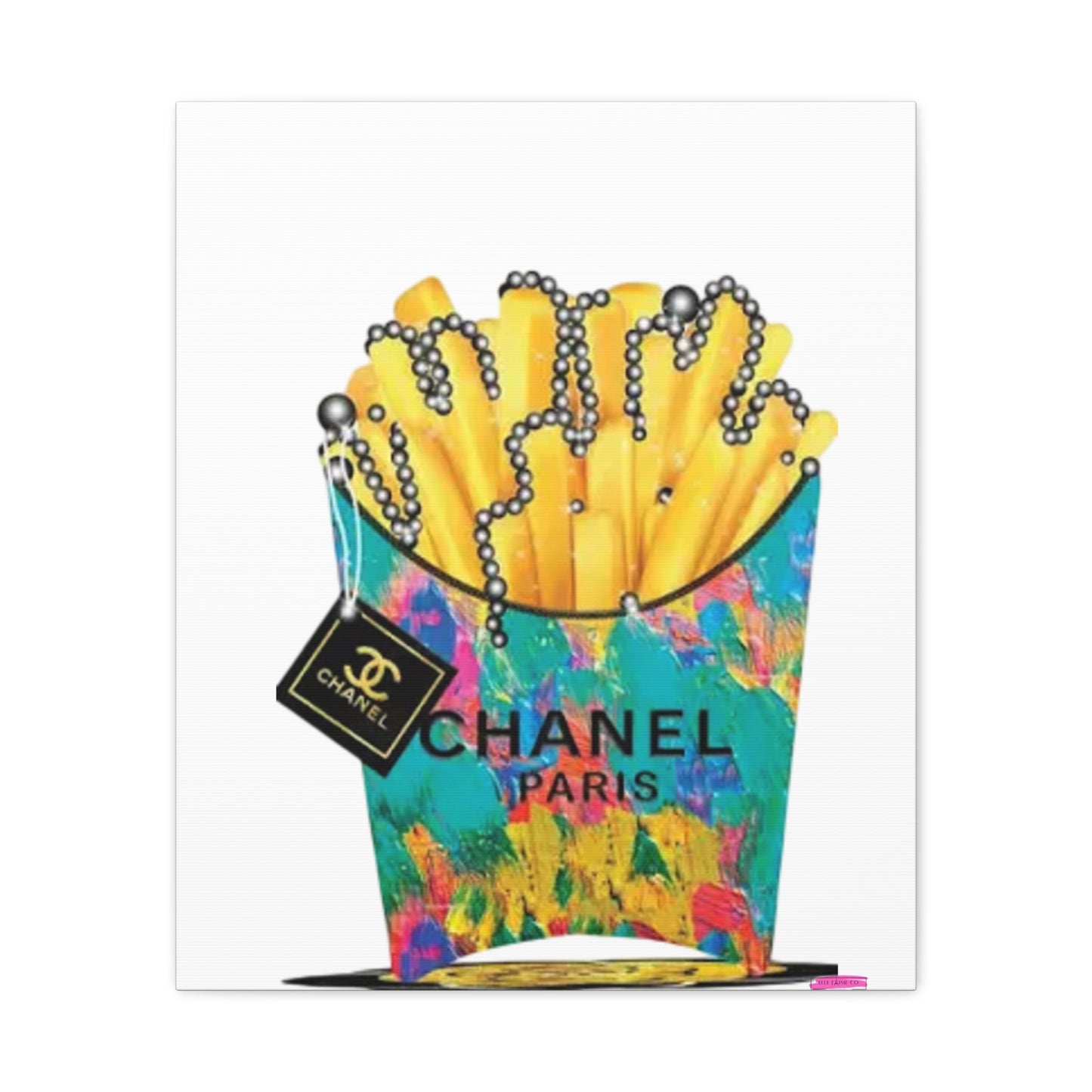 Frites & Flair: Chanel Chic Canvas