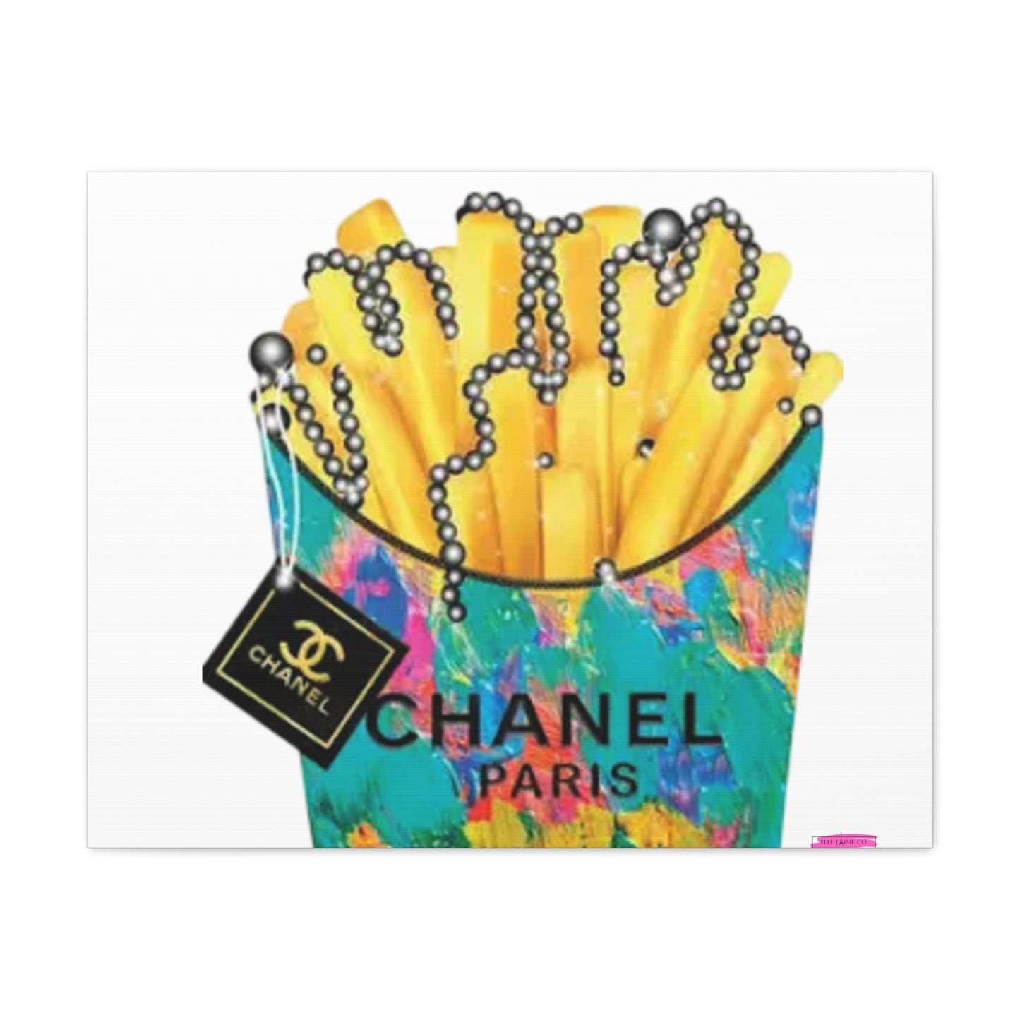 Frites & Flair: Chanel Chic Canvas