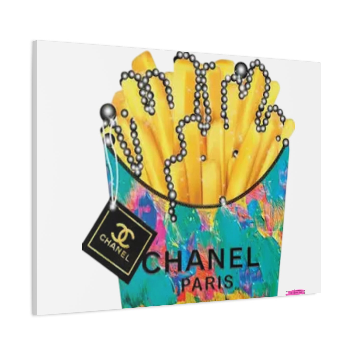 Frites & Flair: Chanel Chic Canvas