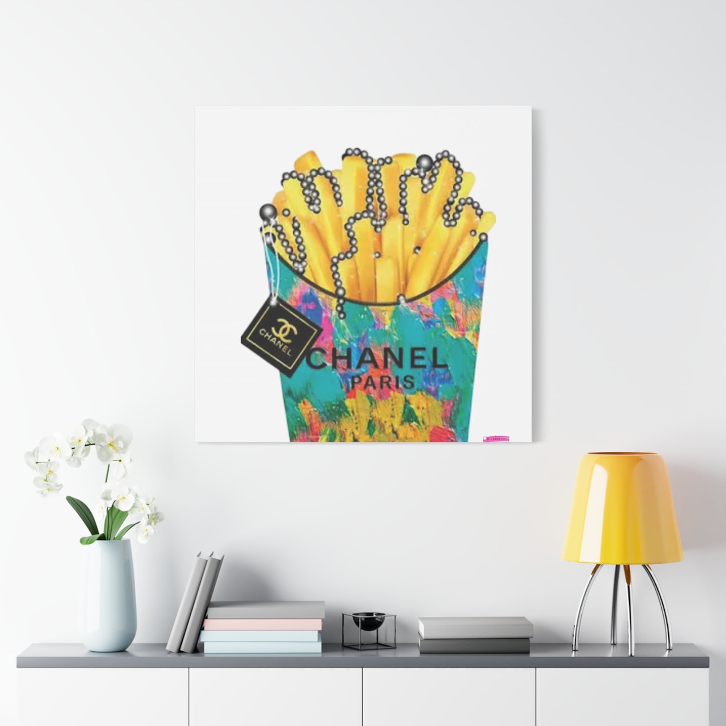 Frites & Flair: Chanel Chic Canvas