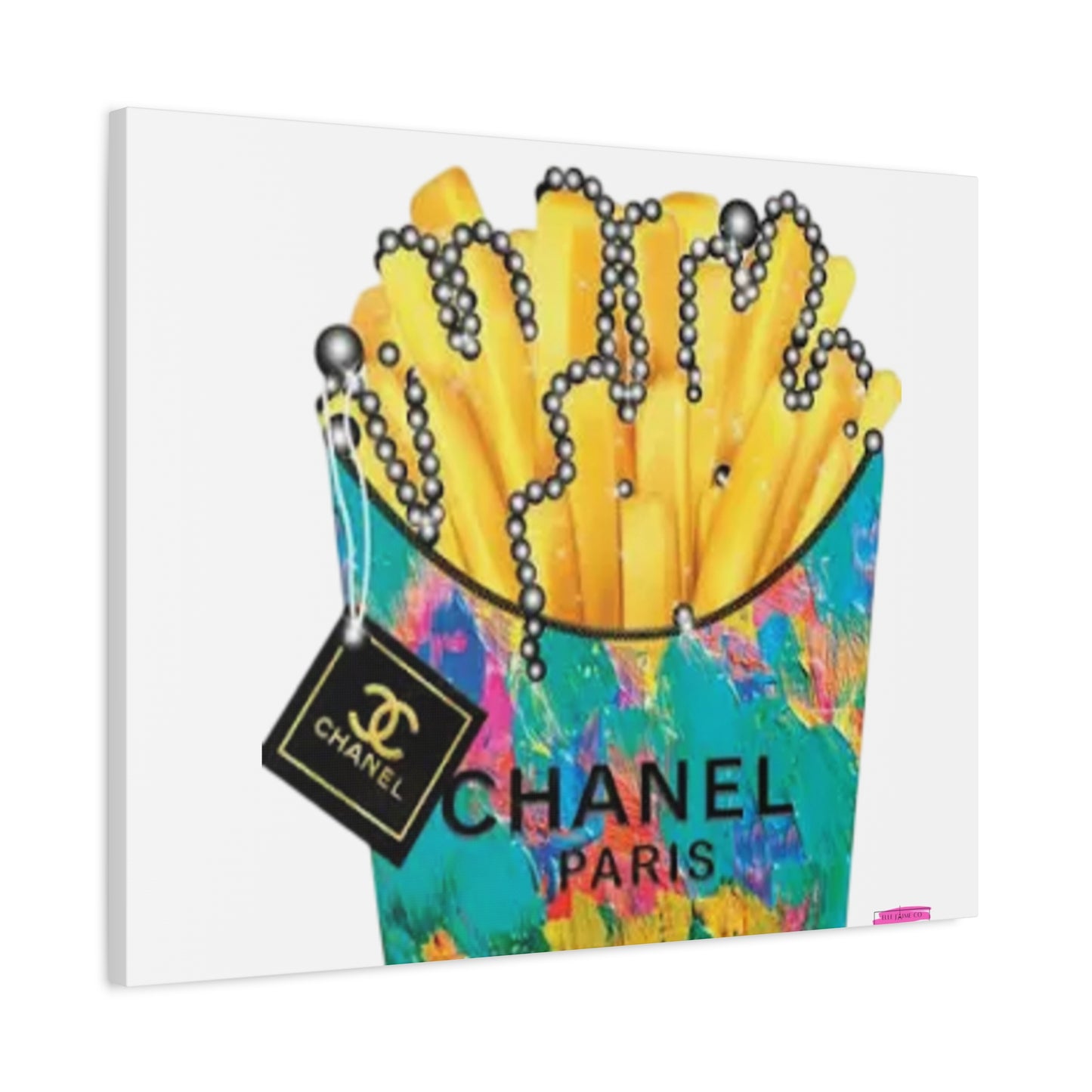 Frites & Flair: Chanel Chic Canvas