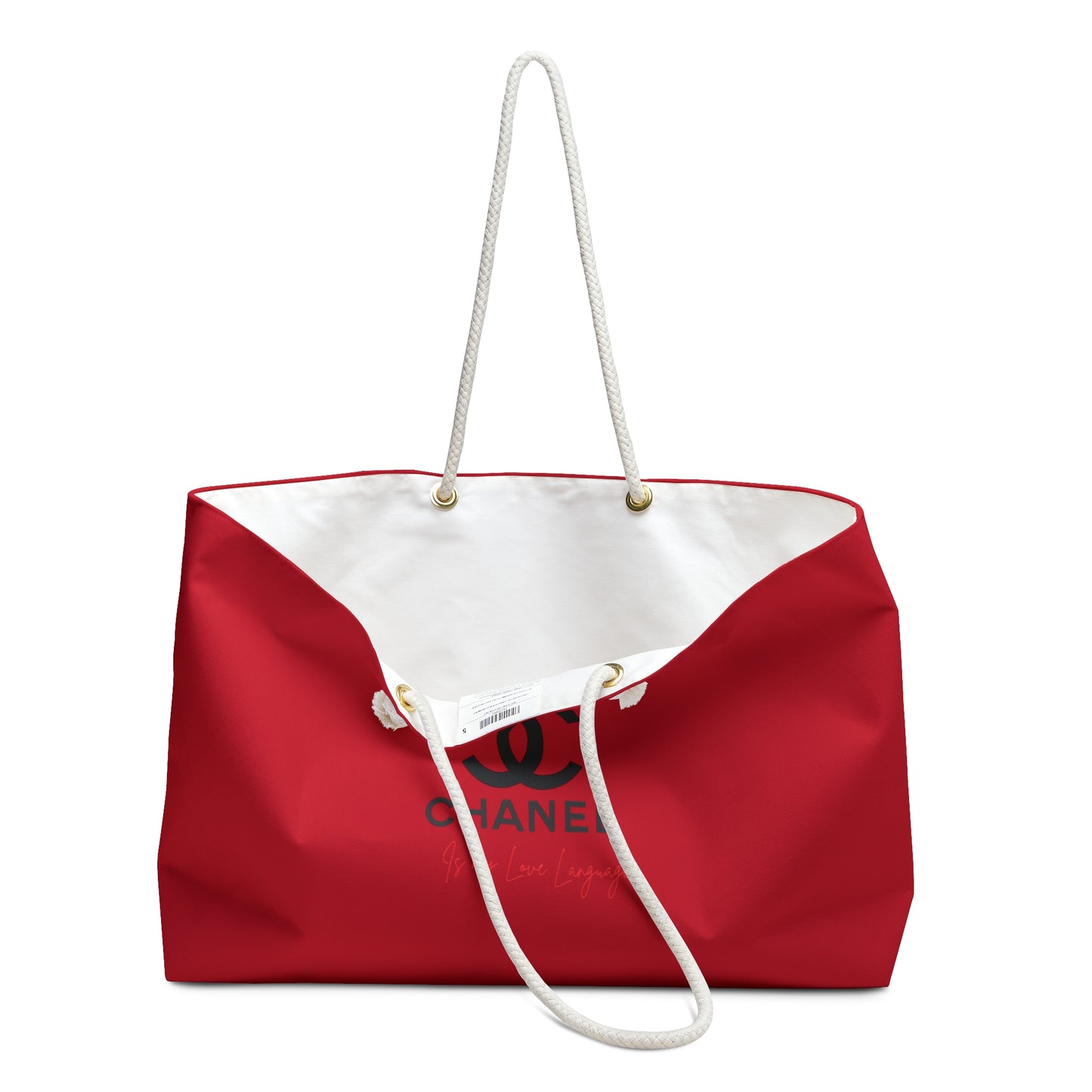 Designer Love Language Weekender Bag