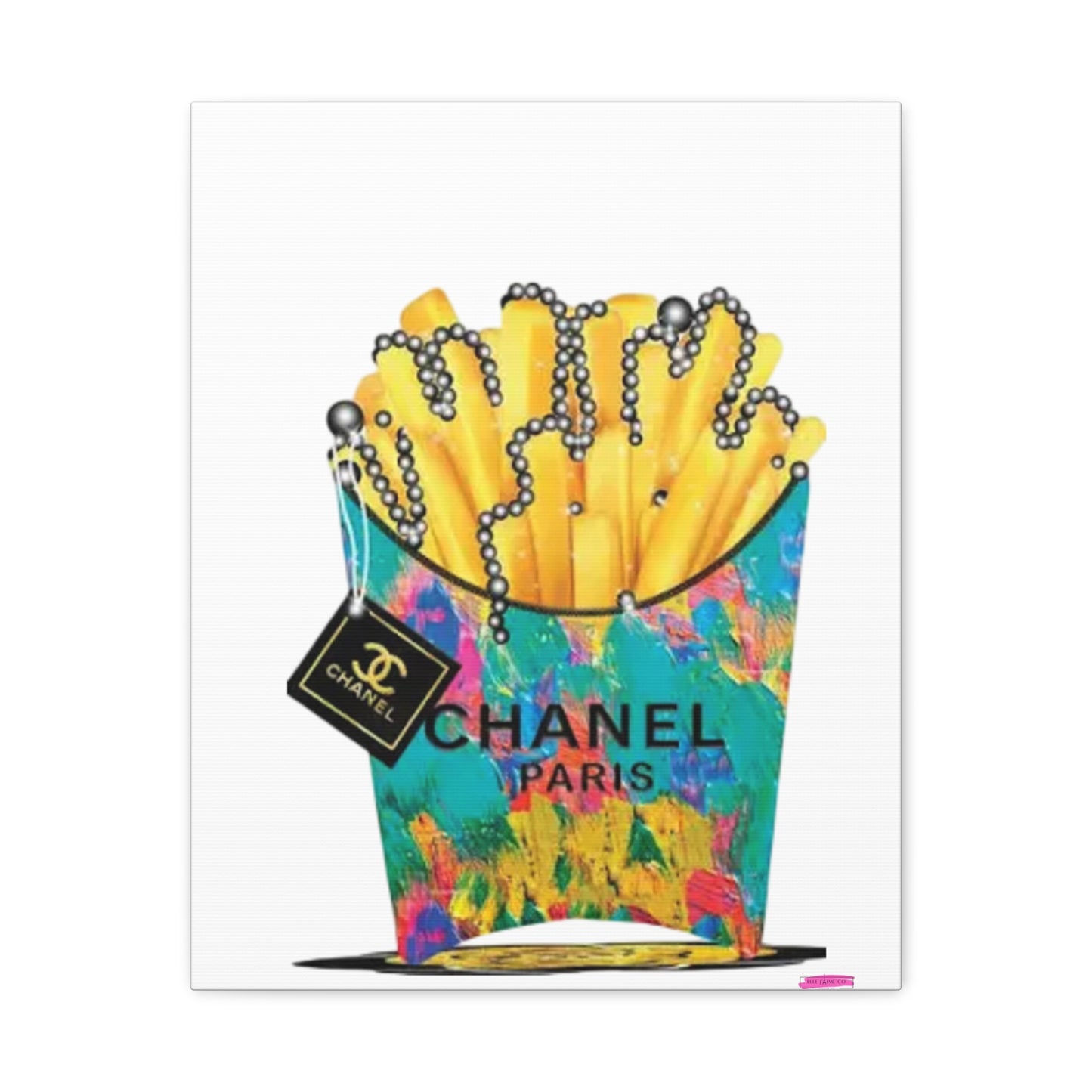 Frites & Flair: Chanel Chic Canvas