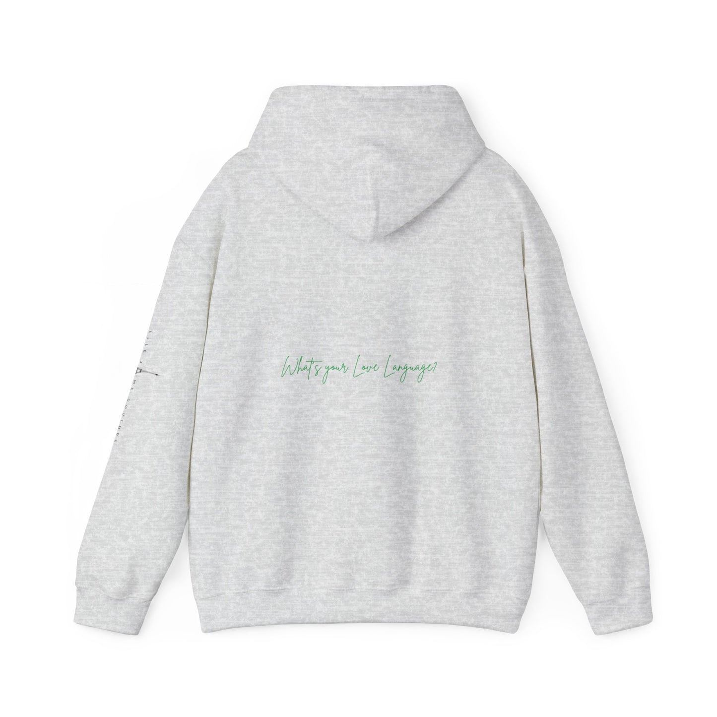 Designer Love Language Hoodie - Unisex