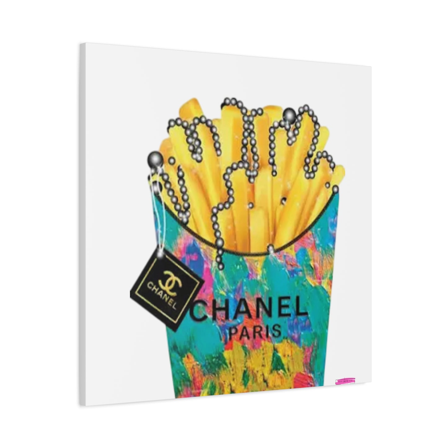 Frites & Flair: Chanel Chic Canvas