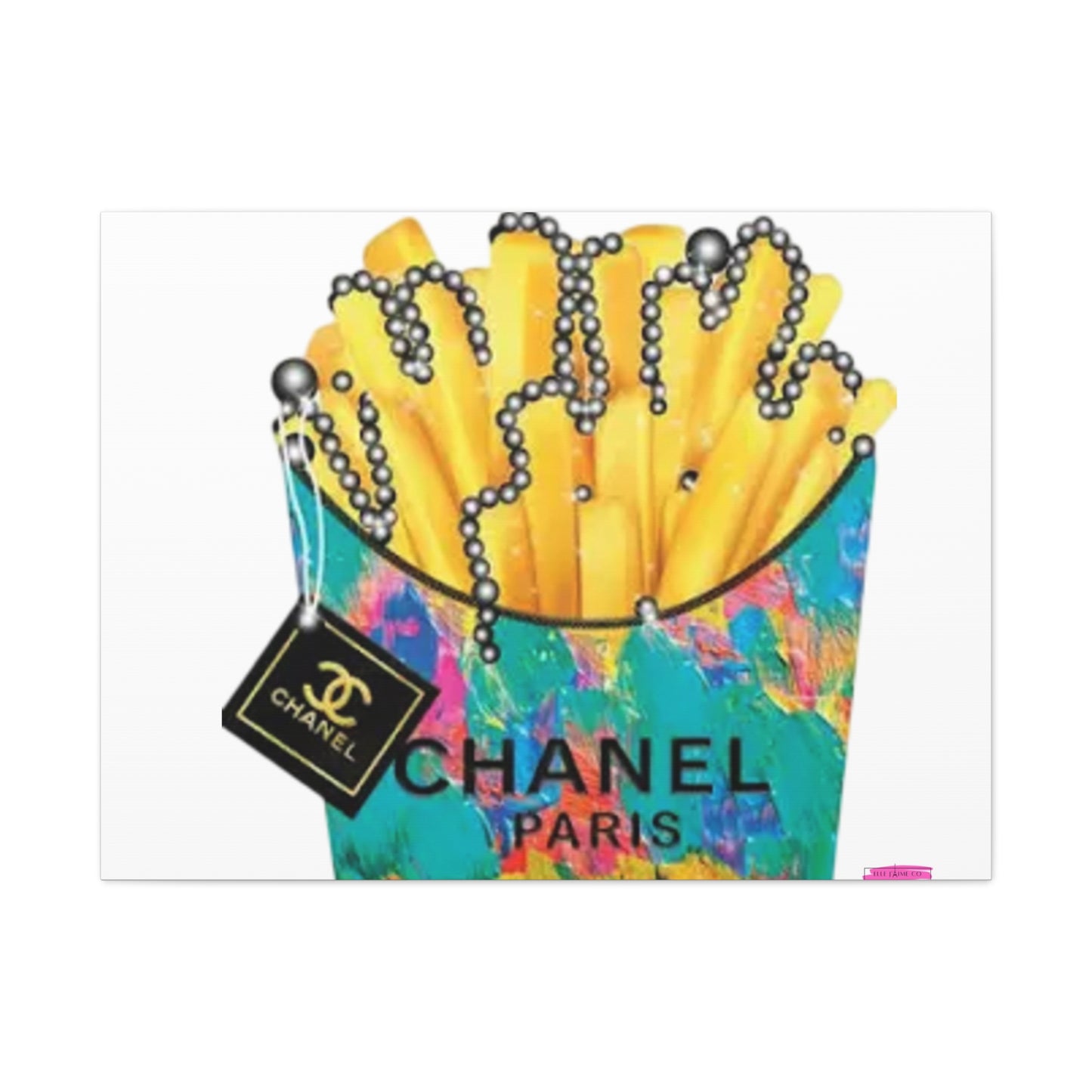 Frites & Flair: Chanel Chic Canvas