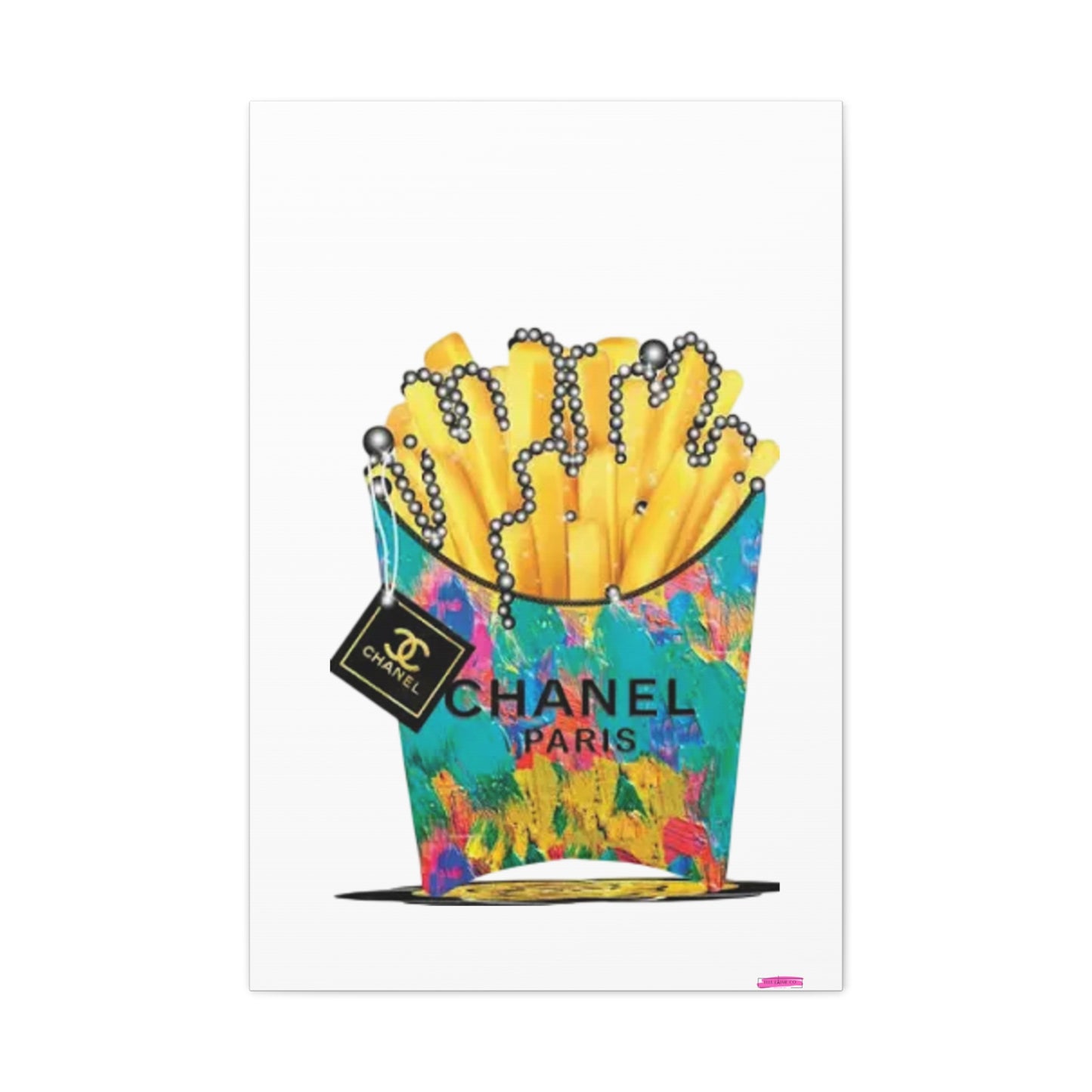 Frites & Flair: Chanel Chic Canvas