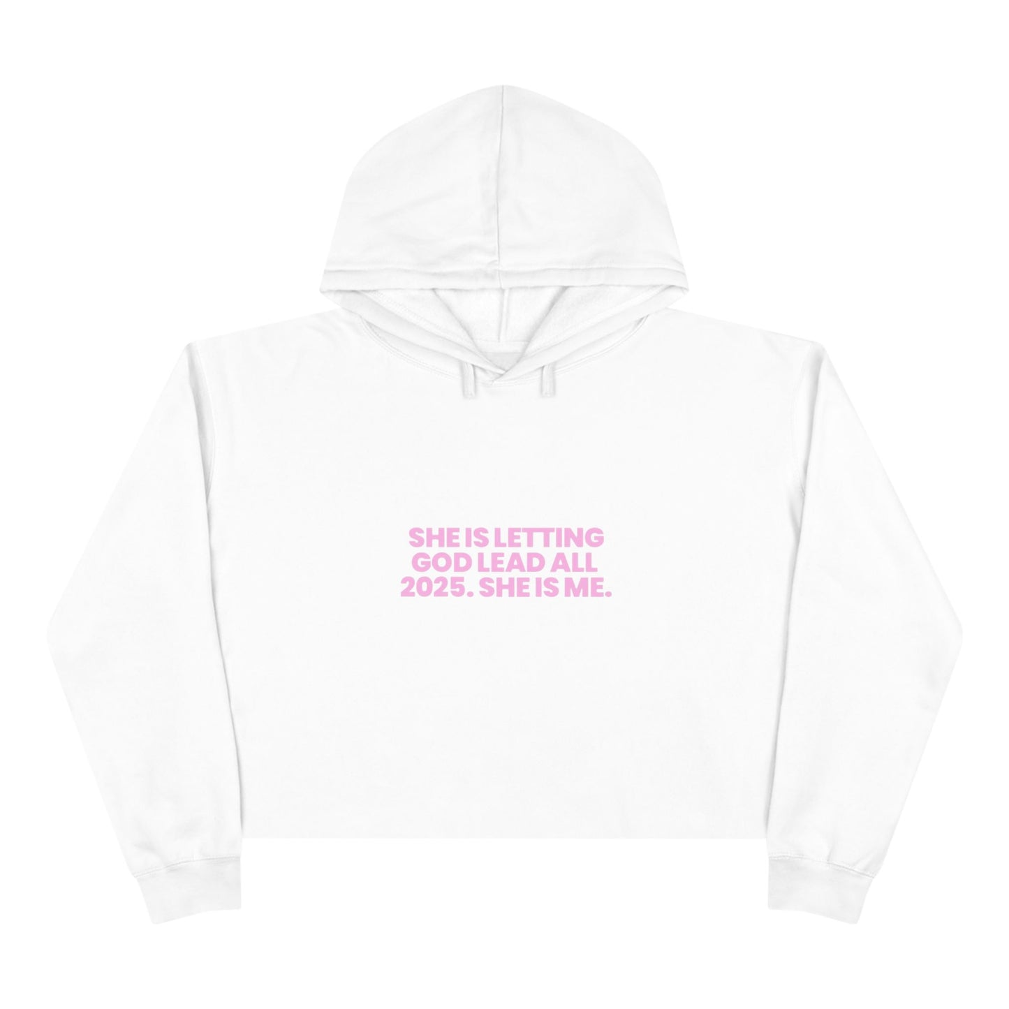 The Goal Crop Hoodie