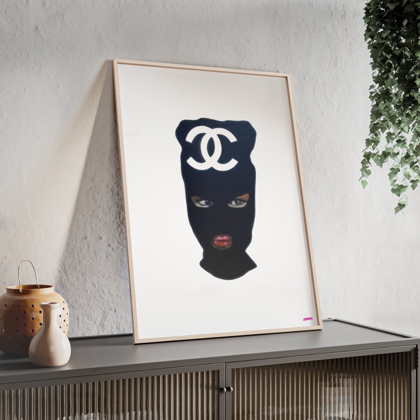 Couture Crime Canvas: Chanel Noir