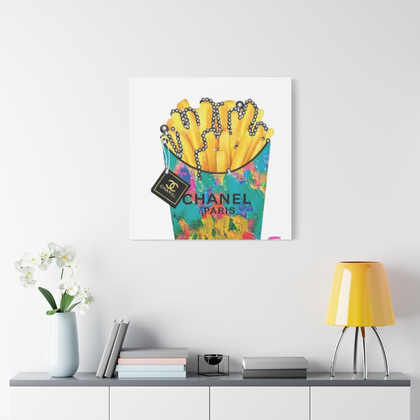 Frites & Flair: Chanel Chic Canvas