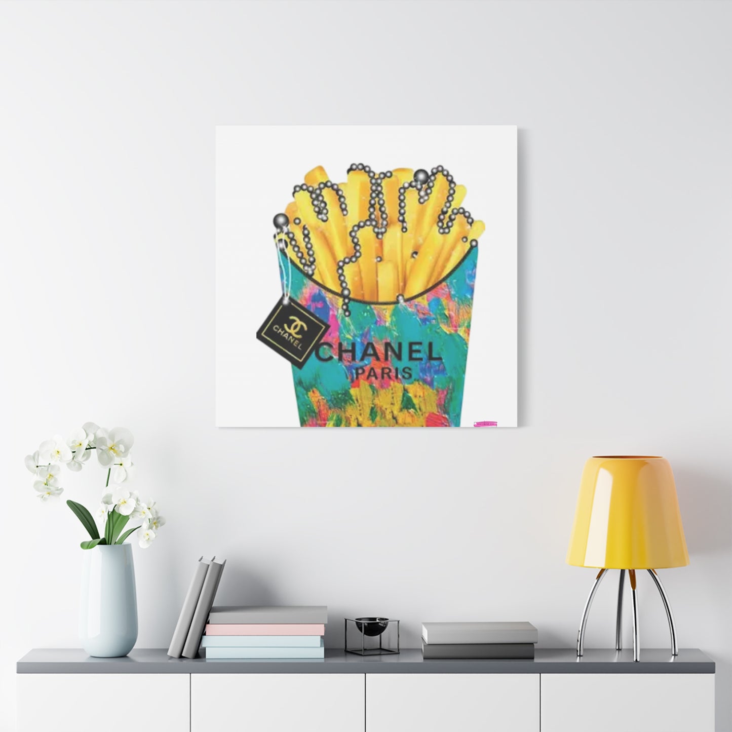 Frites & Flair: Chanel Chic Canvas